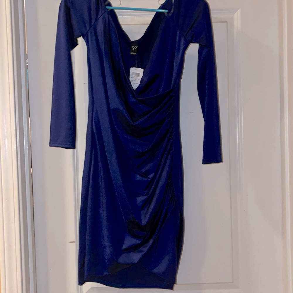Navy blue dress